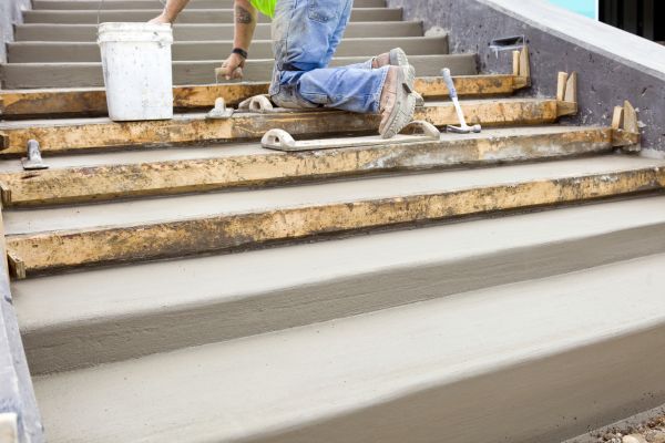 Concrete Steps Pouring in Rockville