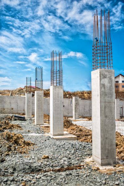 Concrete Footer Pouring in Rockville