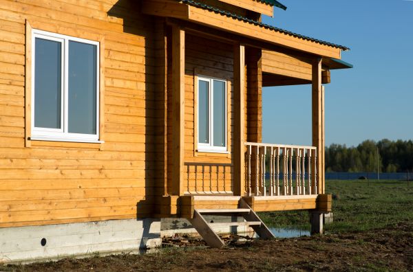 Cabin Footing Construction in Rockville