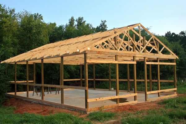 Barn Pad Installation in Rockville