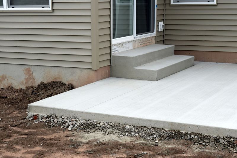 Patio Steps Installation detail